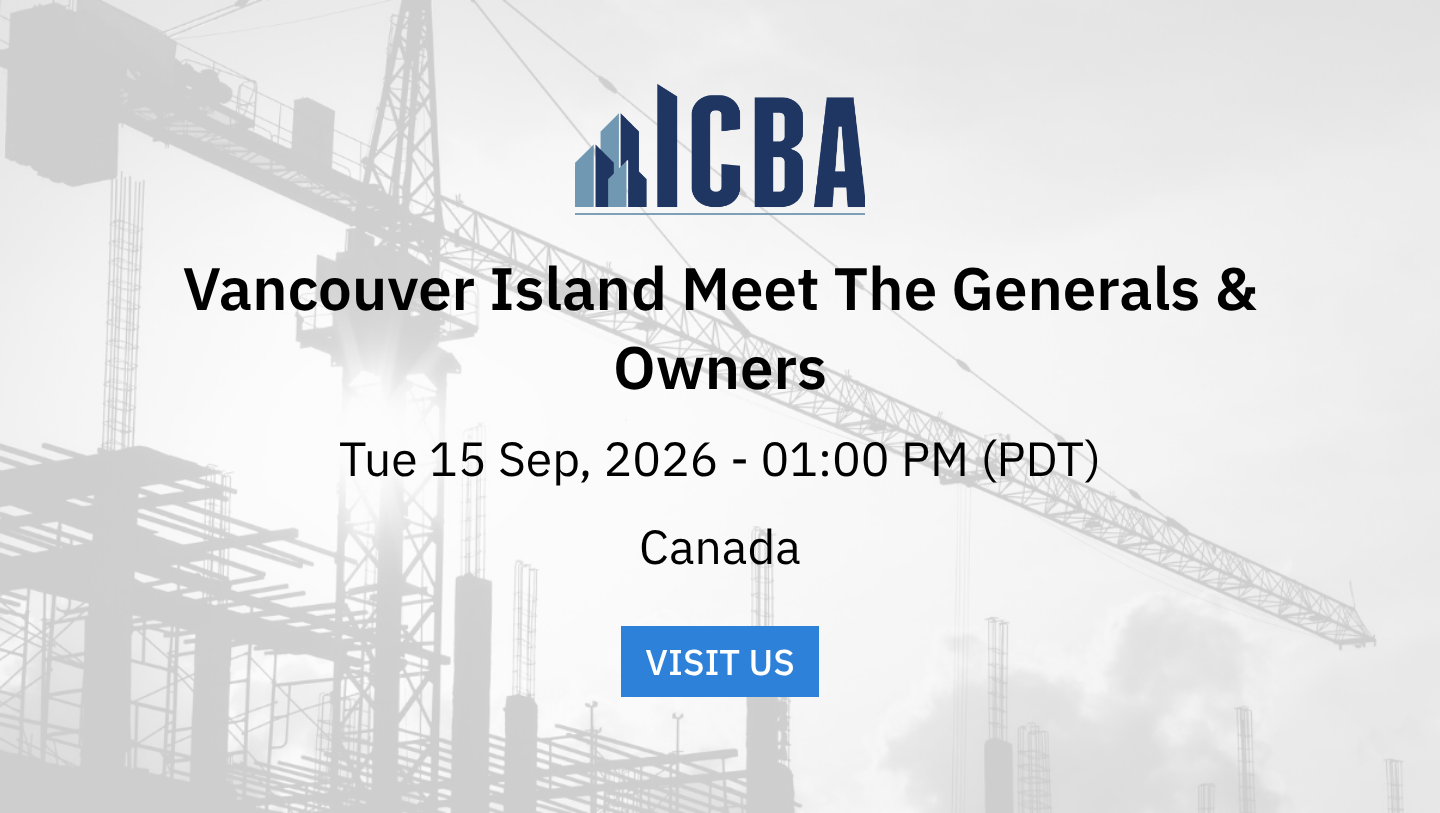 ICBA Island Meet The Generals & Owners Vancouver 2026 logo